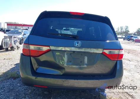 2012 Honda Odyssey Ex-L from USA, damaged, VIN 5FNRL5H65CB044781